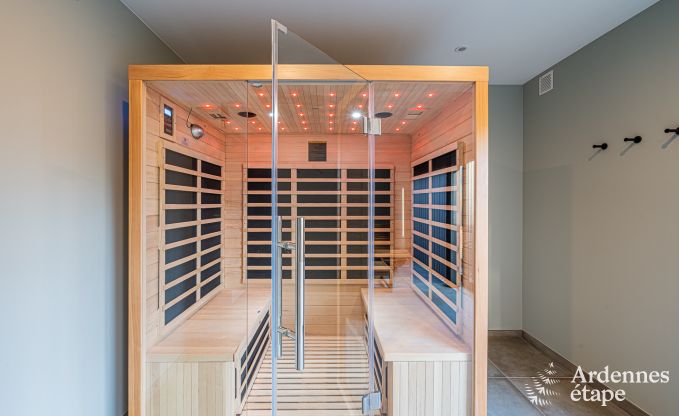 Luxeverblijf voor 10 personen met zwembad, jacuzzi, bij Spa en Francorchamps.