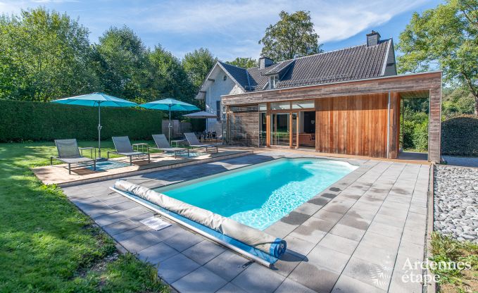 Luxevilla voor 6 personen met tuin en zwembad in Spa, honden welkom