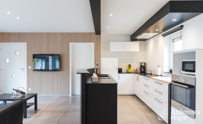 Ruime vakantiewoning voor 8 personen in Spa in de Ardennen: 4 slaapkamers, 2 badkamers en een priv�terras op 1 km van het stadscentrum.