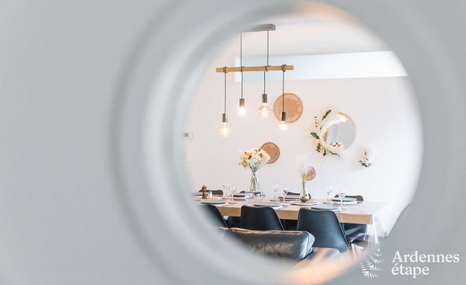 Ruime vakantiewoning voor 8 personen in Spa in de Ardennen: 4 slaapkamers, 2 badkamers en een priv�terras op 1 km van het stadscentrum.