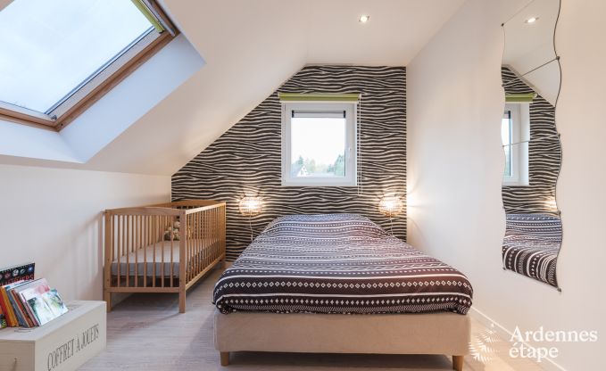 Ruime vakantiewoning voor 8 personen in Spa in de Ardennen: 4 slaapkamers, 2 badkamers en een priv�terras op 1 km van het stadscentrum.