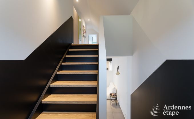 Ruime vakantiewoning voor 8 personen in Spa in de Ardennen: 4 slaapkamers, 2 badkamers en een priv�terras op 1 km van het stadscentrum.