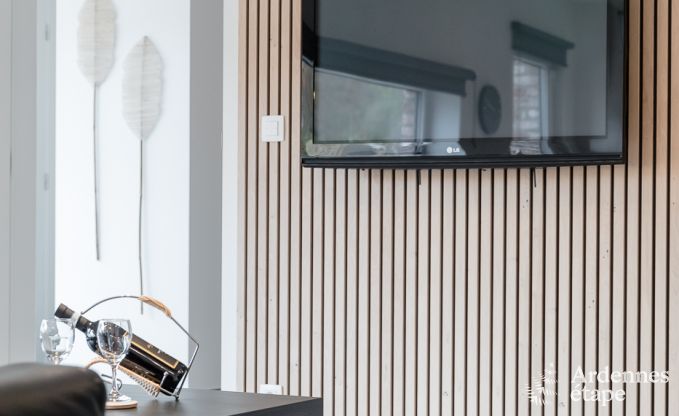 Ruime vakantiewoning voor 8 personen in Spa in de Ardennen: 4 slaapkamers, 2 badkamers en een priv�terras op 1 km van het stadscentrum.