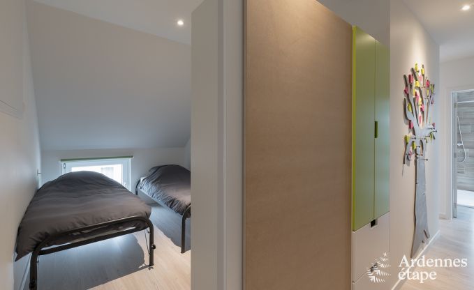 Ruime vakantiewoning voor 8 personen in Spa in de Ardennen: 4 slaapkamers, 2 badkamers en een priv�terras op 1 km van het stadscentrum.