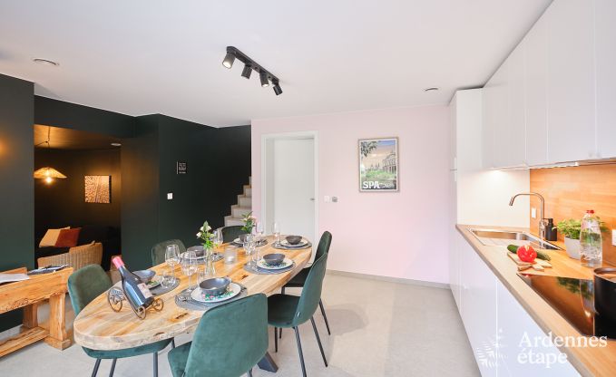 Gezellige vakantiewoning voor 6 personen met priv�terras en tuin in Spa, in het hart van de Ardennen