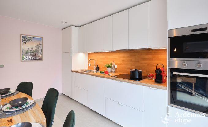 Gezellige vakantiewoning voor 6 personen met priv�terras en tuin in Spa, in het hart van de Ardennen