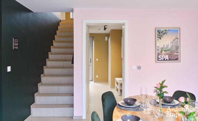 Gezellige vakantiewoning voor 6 personen met priv�terras en tuin in Spa, in het hart van de Ardennen