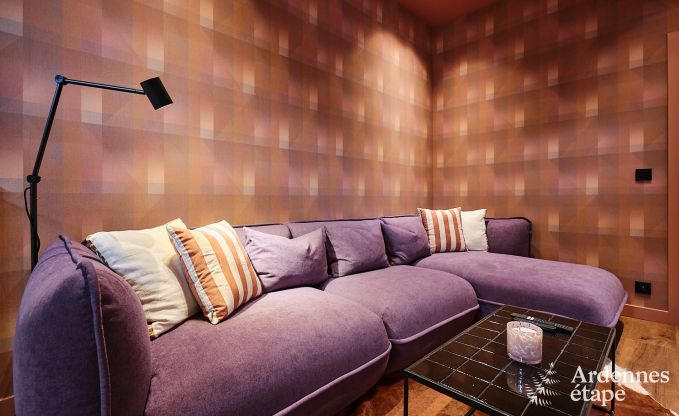 Charmante vakantiewoning in Spa met 2 slaapkamers, ontspanningsruimte en priv�terras met jacuzzi