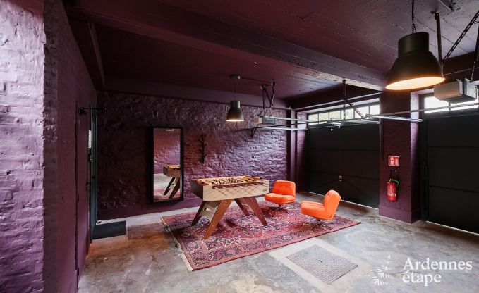 Charmante vakantiewoning in Spa met 2 slaapkamers, ontspanningsruimte en priv�terras met jacuzzi