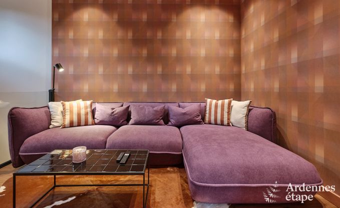 Charmante vakantiewoning in Spa met 2 slaapkamers, ontspanningsruimte en priv�terras met jacuzzi