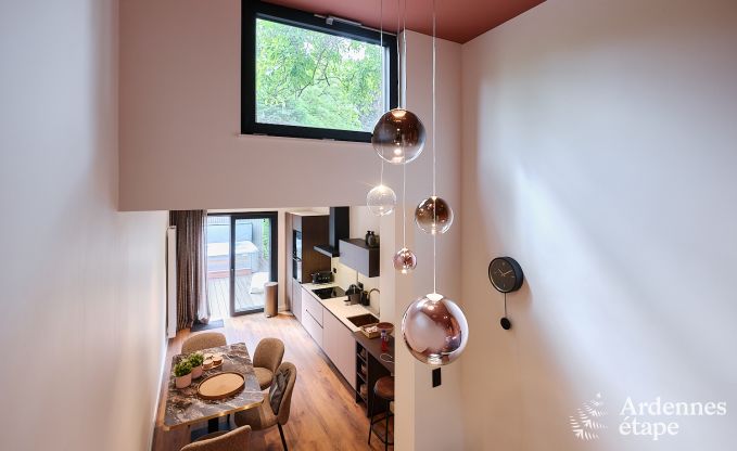 Charmante vakantiewoning in Spa met 2 slaapkamers, ontspanningsruimte en priv�terras met jacuzzi