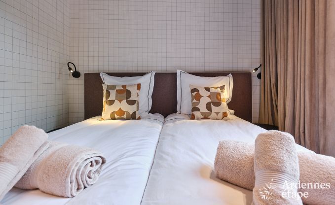 Charmante vakantiewoning in Spa met 2 slaapkamers, ontspanningsruimte en priv�terras met jacuzzi