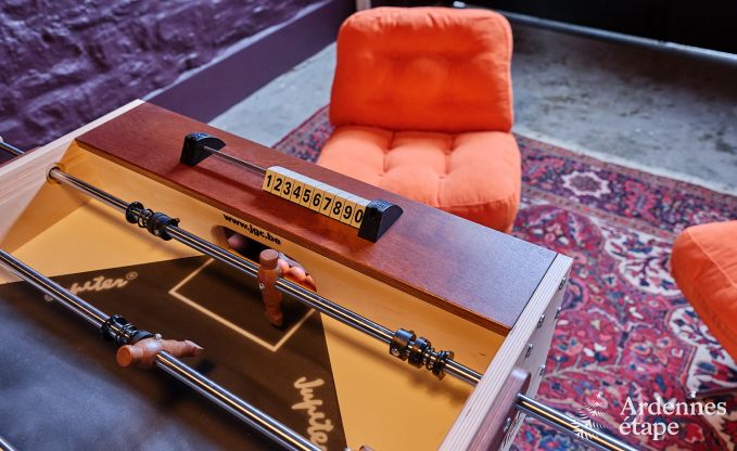 Charmante vakantiewoning in Spa met 2 slaapkamers, ontspanningsruimte en priv�terras met jacuzzi