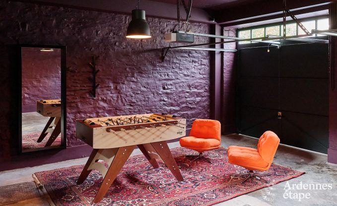 Charmante vakantiewoning in Spa met 2 slaapkamers, ontspanningsruimte en priv�terras met jacuzzi