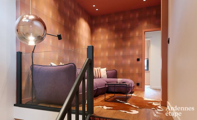 Charmante vakantiewoning in Spa met 2 slaapkamers, ontspanningsruimte en priv�terras met jacuzzi