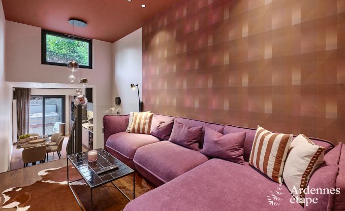 Charmante vakantiewoning in Spa met 2 slaapkamers, ontspanningsruimte en priv�terras met jacuzzi