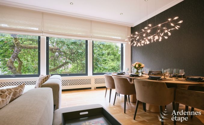 Luxe vakantiewoning in Spa voor 9 personen met 4 slaapkamers, 3 badkamers, sauna en infraroodcabine