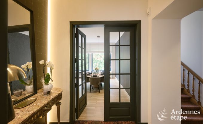 Luxe vakantiewoning in Spa voor 9 personen met 4 slaapkamers, 3 badkamers, sauna en infraroodcabine