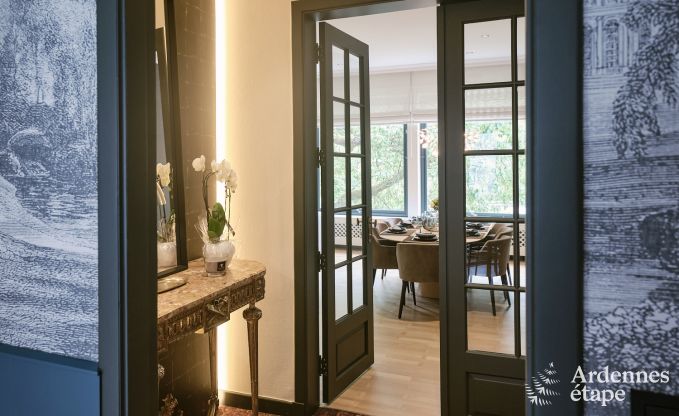 Luxe vakantiewoning in Spa voor 9 personen met 4 slaapkamers, 3 badkamers, sauna en infraroodcabine
