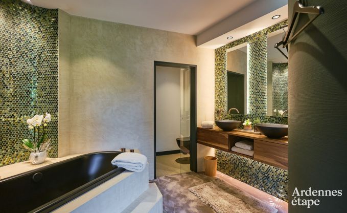 Luxe vakantiewoning in Spa voor 9 personen met 4 slaapkamers, 3 badkamers, sauna en infraroodcabine