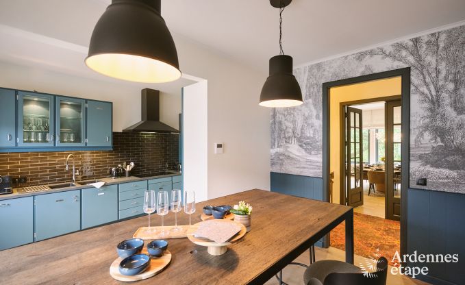 Luxe vakantiewoning in Spa voor 9 personen met 4 slaapkamers, 3 badkamers, sauna en infraroodcabine