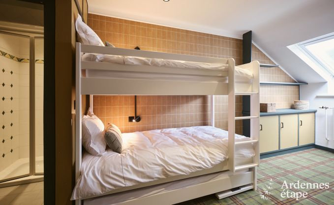 Luxe vakantiewoning in Spa voor 9 personen met 4 slaapkamers, 3 badkamers, sauna en infraroodcabine