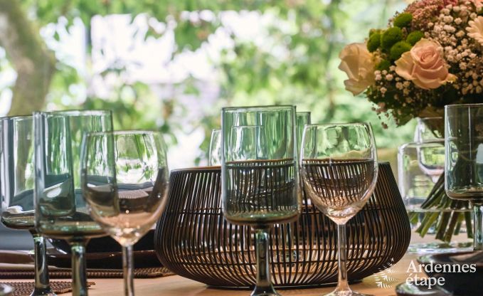 Luxe vakantiewoning in Spa voor 9 personen met 4 slaapkamers, 3 badkamers, sauna en infraroodcabine