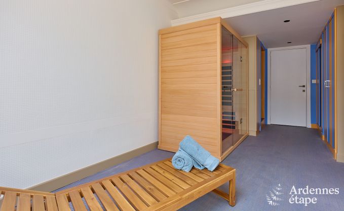 Luxe vakantiewoning in Spa voor 9 personen met 4 slaapkamers, 3 badkamers, sauna en infraroodcabine