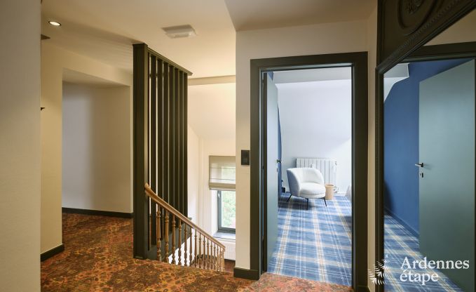 Luxe vakantiewoning in Spa voor 9 personen met 4 slaapkamers, 3 badkamers, sauna en infraroodcabine