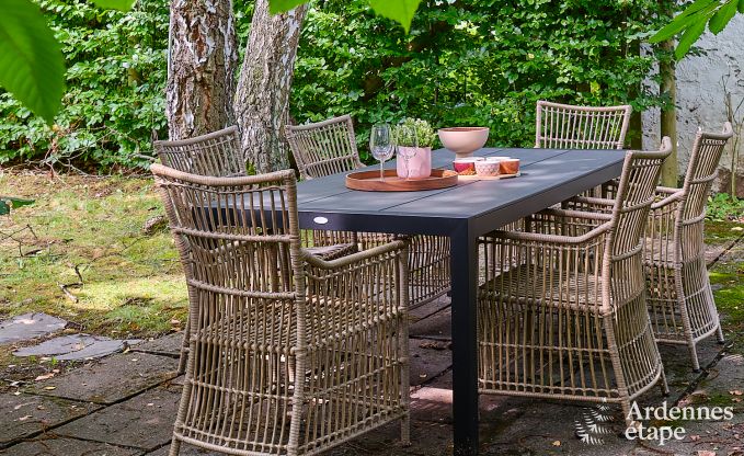 Luxe vakantiewoning in Spa voor 9 personen met 4 slaapkamers, 3 badkamers, sauna en infraroodcabine