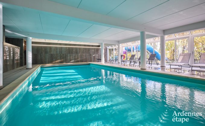 Zeer luxueuze villa voor 15 personen met binnenzwembad te huur in Spa