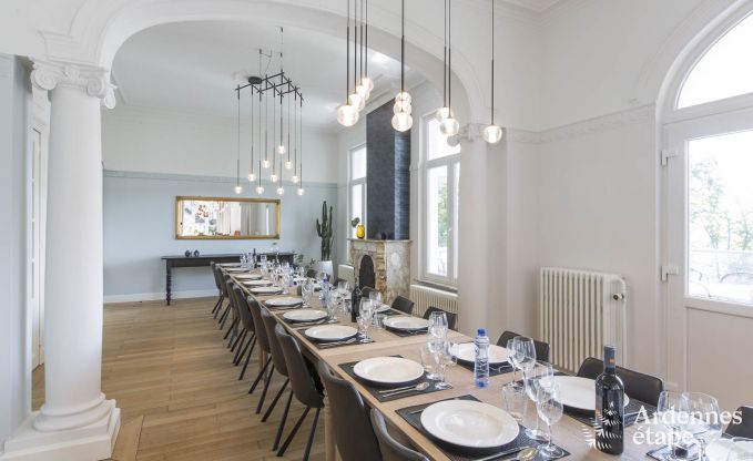 Luxe villa in Spa voor 22 personen in de Ardennen
