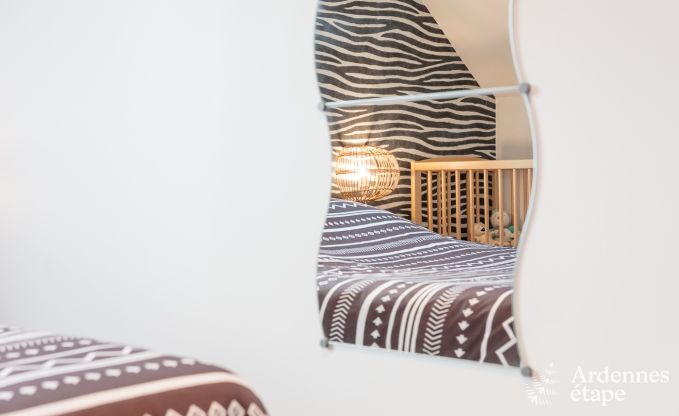 Ruime vakantiewoning voor 8 personen in Spa in de Ardennen: 4 slaapkamers, 2 badkamers en een priv�terras op 1 km van het stadscentrum.