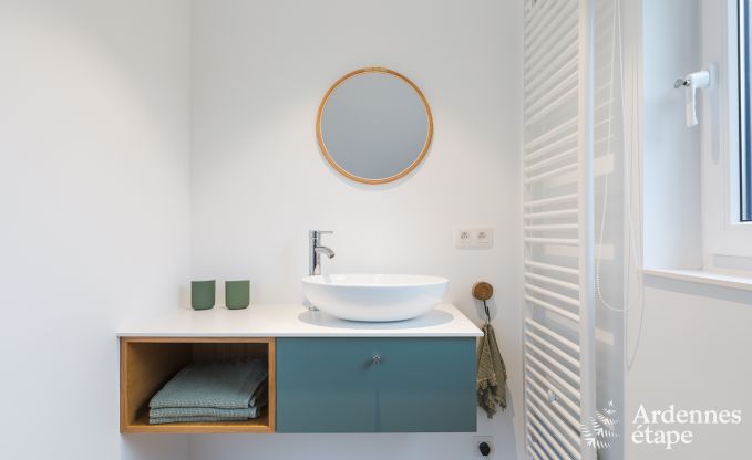 Ruime vakantiewoning voor 8 personen in Spa in de Ardennen: 4 slaapkamers, 2 badkamers en een priv�terras op 1 km van het stadscentrum.