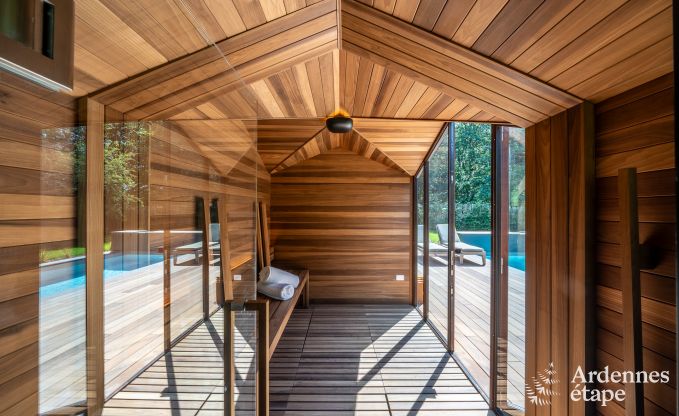 Luxe vakantiewoning met zwembad in Spa, Hoge Venen
