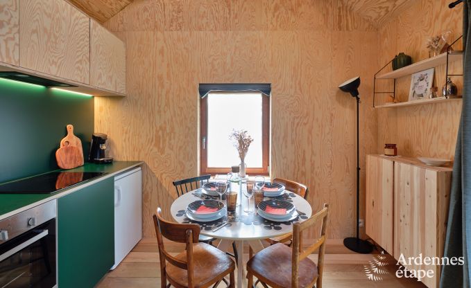 Tiny house met houtkachel en priv�tuin in Sprimont, Hoge Venen