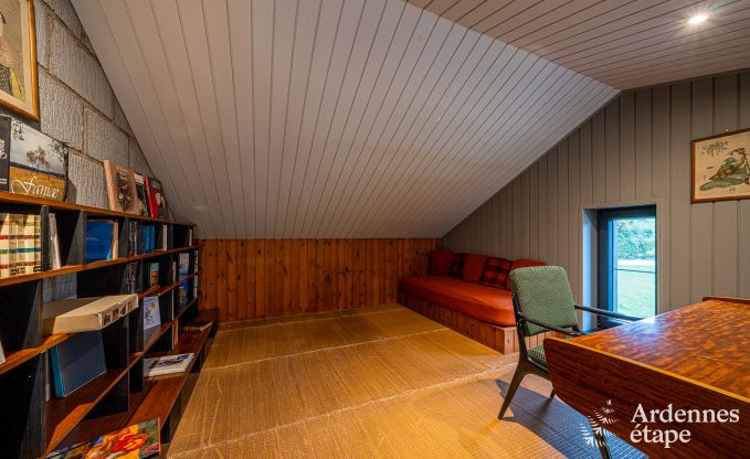 Chalet voor 4 personen in Stavelot met jacuzzi, houtkachel en privterras