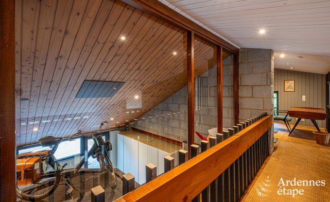 Chalet voor 4 personen in Stavelot met jacuzzi, houtkachel en privterras