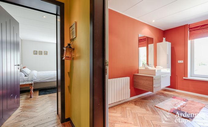 Luxe kasteel in Stavelot voor 8 met zwembad en tuin in de Hoge Venen