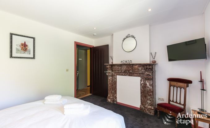 Luxe kasteel in Stavelot voor 8 met zwembad en tuin in de Hoge Venen