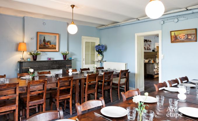 Luxekasteel in de Ardennen voor 28 personen in Stavelot met sauna, jacuzzi en speeltuin