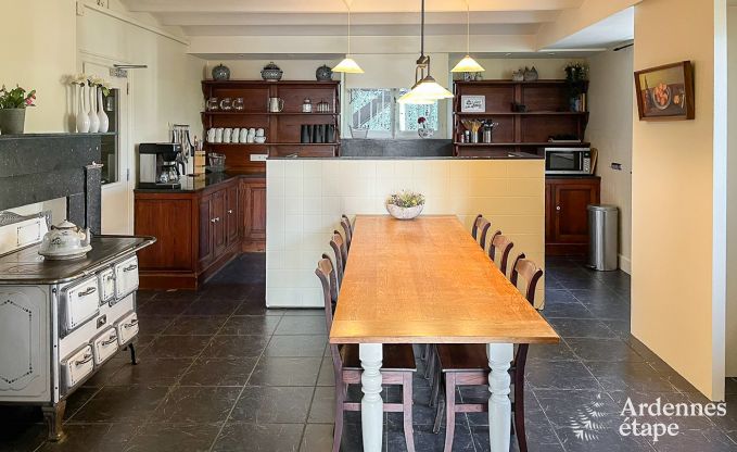 Luxekasteel in de Ardennen voor 28 personen in Stavelot met sauna, jacuzzi en speeltuin