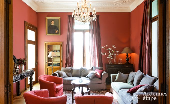 Luxekasteel in de Ardennen voor 28 personen in Stavelot met sauna, jacuzzi en speeltuin