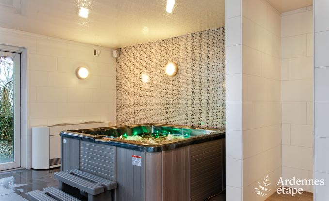 Rustig gelegen villa met zwembad voor 22 pers te huur in Stavelot