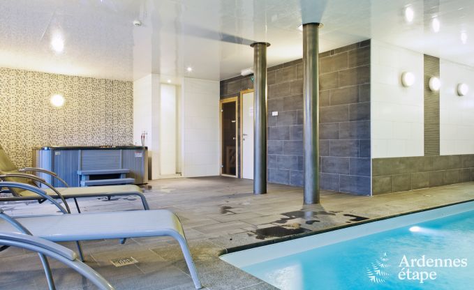 Rustig gelegen villa met zwembad voor 22 pers te huur in Stavelot