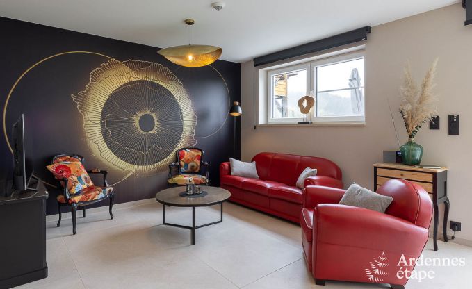 Vakantiehuis in Stavelot met jacuzzi en uitzicht voor 4 personen in de Ardennen