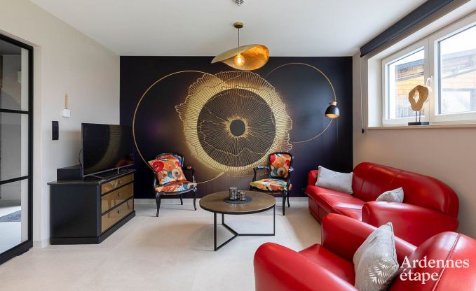 Vakantiehuis in Stavelot met jacuzzi en uitzicht voor 4 personen in de Ardennen