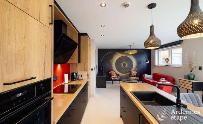 Vakantiehuis in Stavelot met jacuzzi en uitzicht voor 4 personen in de Ardennen