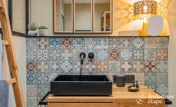 Vakantiehuis in Stavelot met jacuzzi en uitzicht voor 4 personen in de Ardennen