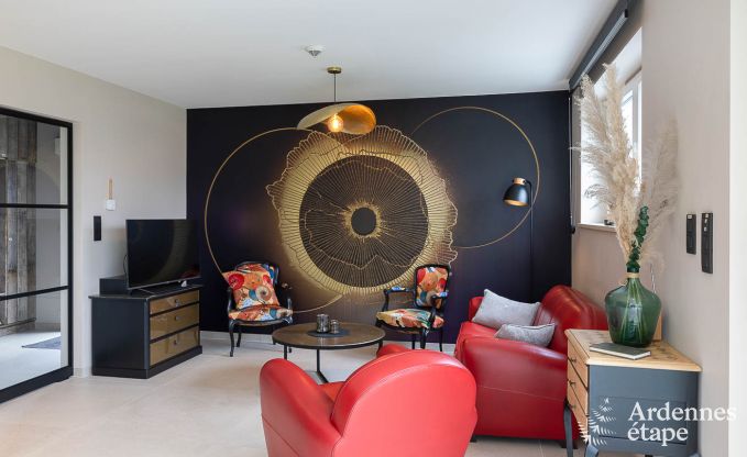 Vakantiehuis in Stavelot met jacuzzi en uitzicht voor 4 personen in de Ardennen